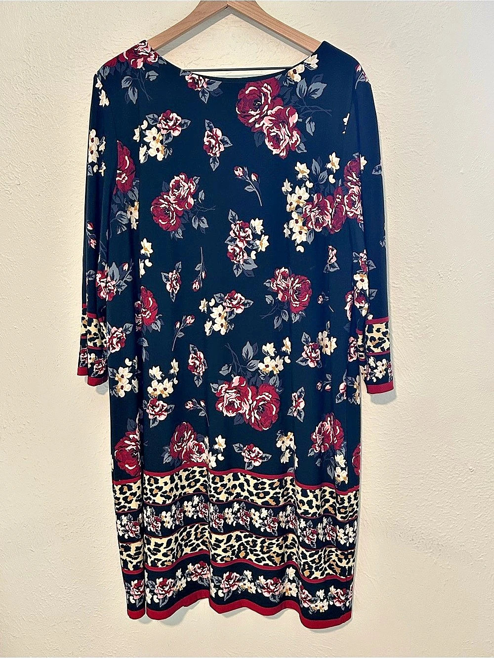 Chico's Size 4 Floral Midi Dress|Whimsigoth Fairycore Bohemian Date Night Fall